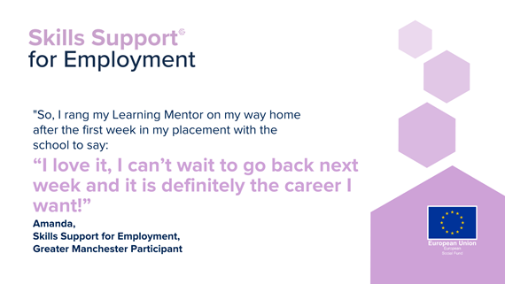 Amanda’s Experience with Skills Support for Employment in Greater Manchester