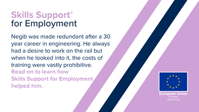 Skills Support for Employment in Sheffield City Region: Negib's Story